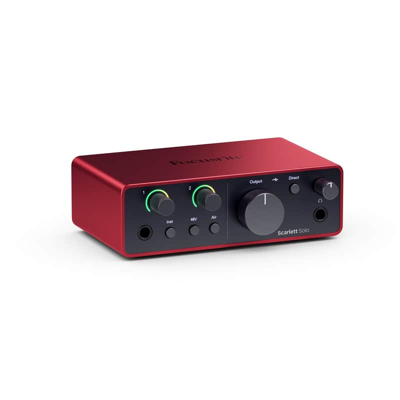Focusrite Scarlett Solo (4th Gen) Audio Interface image 1