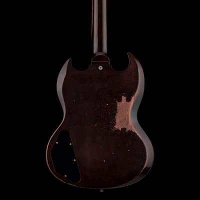 Gibson Custom Shop M2M 1961 SG Standard Striped Murphy Lab Heavy Aged - Walnut #00431 image 4