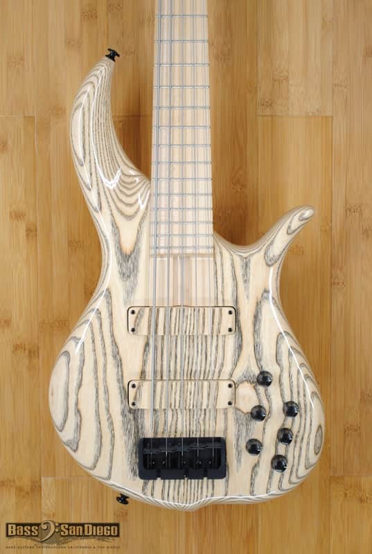 F Bass BN5 Natural Ash 5 string bass | Reverb