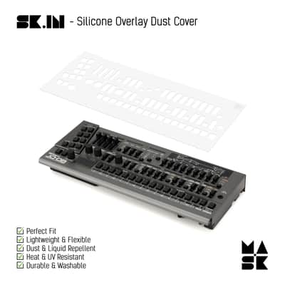 Silicone Overlay Dust Cover for Roland JD-08 Boutique Series