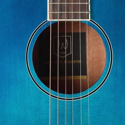 James Neligan BES-ACE TBB Auditorium Solid Spruce Top Mahogany Neck 6-String Acoustic-Electric Guitar image 5
