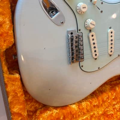Lefty Fender Custom Shop Stratocaster, NAMM Special Edition 2018 - Sonic blue left handed image 4