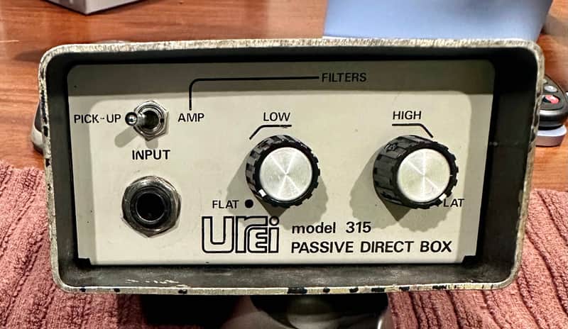 Urei 315 Vintage Passive DI with the famed transformer image 1