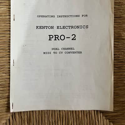 Kenton Electronics Pro 2 Midi to CV/gate converter, 2 channels image 5