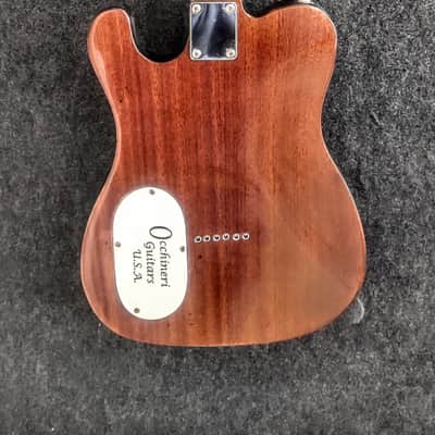 T style Handmade Rosewood carved top guitar Mahogany body 2024 - Nitro lacquer finish image 3