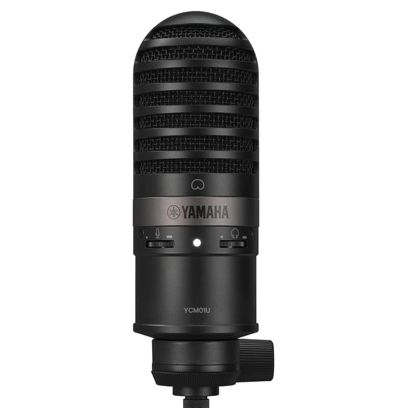 Yamaha YCM01U Cardioid USB Condenser Microphone Black image 1