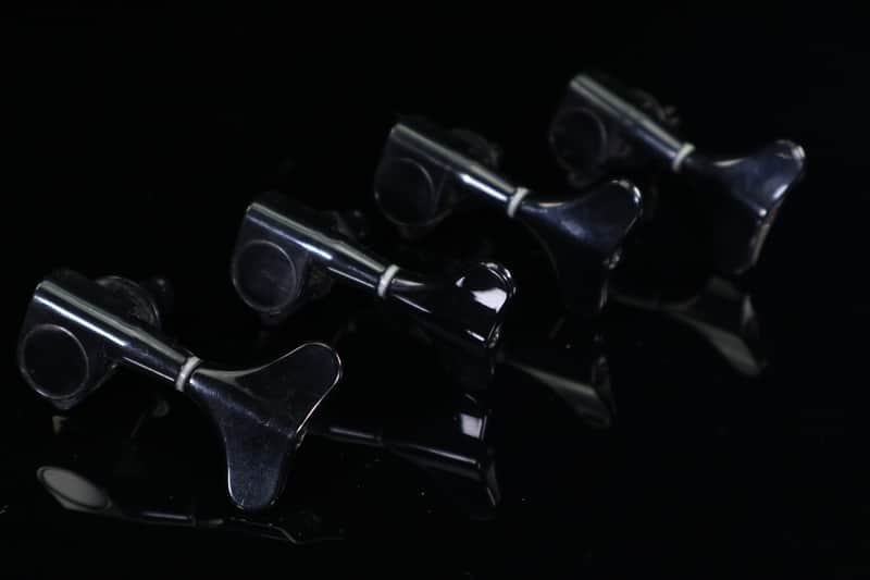 Electric Bass Tuning Heads — Black image 1