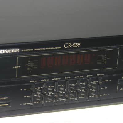 Pioneer GR-555 7-Band Stereo Graphic Equalizer w/ Independent Spectrum Analyzer image 2