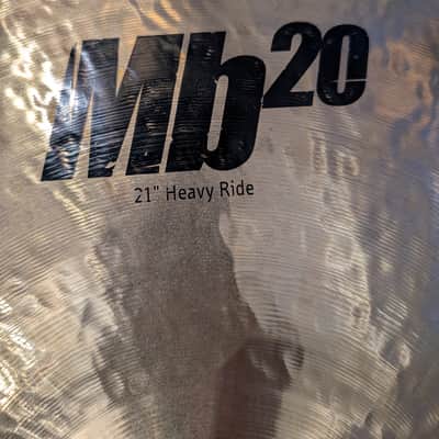 Meinl MB20 21" Heavy Ride 2010's - Brilliant image 2