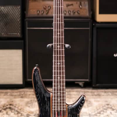 Ibanez SR1305SBMGL SR Premium 5-String Electric Bass - Magic Wave Low Gloss with Gig Bag image 4