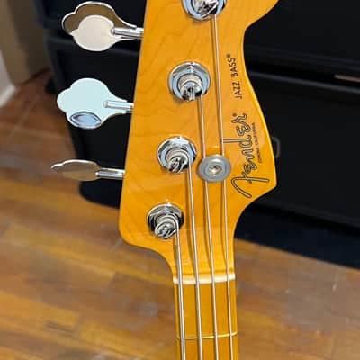 Fender American Professional II Jazz Bass with Maple Fretboard 2020 - Present - Roasted Pine image 4