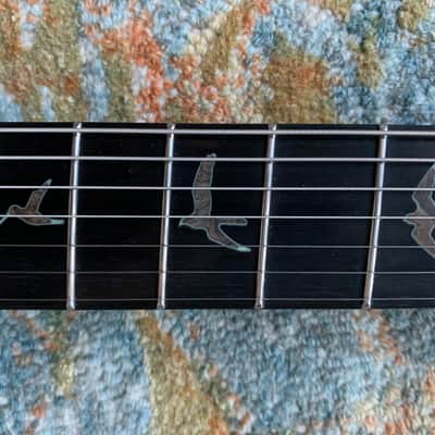 PRS Private Stock #7664 Custom 24 Multi-scale 7-string 2020 Charcoal Burst image 5