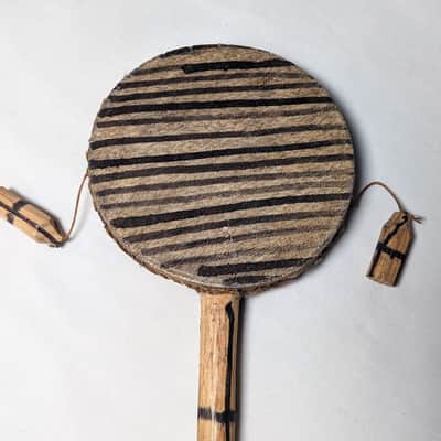Tic Tac Hand Drums, Spin or Monkey Drum - Made In Kenya image 2