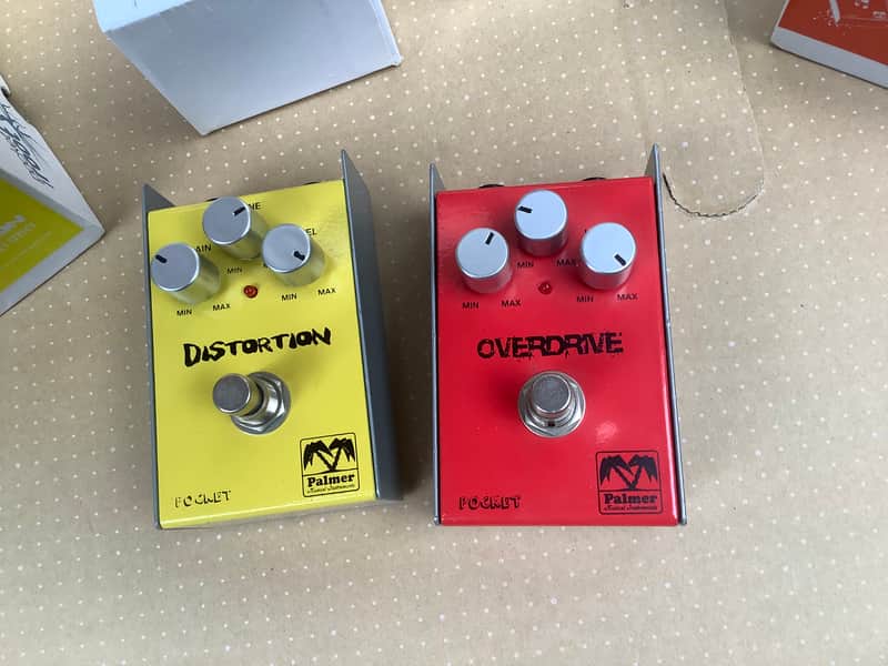 2 x Palmer Distortion & Overdrive pedal  with original box image 1