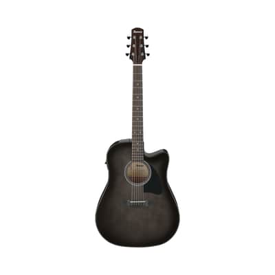 Ibanez AAD77CE Acoustic-Electric Guitar - Black Sunburst image 2