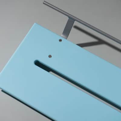 Packard Pedal Board 24" Custom Wooden Pedal Board with Gig Bag - Robins Egg Blue image 6