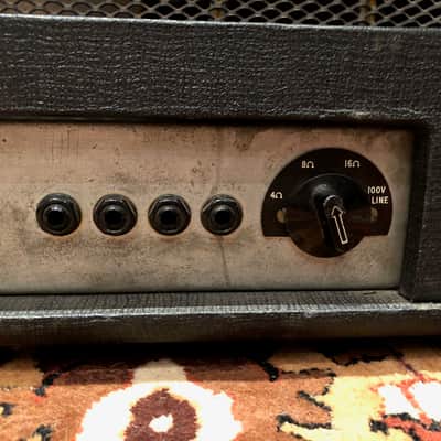 Vintage 1969 Hiwatt PA 200 DR203 Custom Built 6L6 Valve Amplifier Head image 9