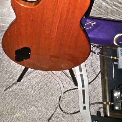 Marchione 59 burst semi Hollow  2016 Amber image 4
