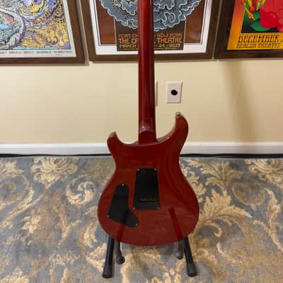 Paul Reed Smith PRS Custom 24 Electric Guitar - 1997 - Blood Orange image 5