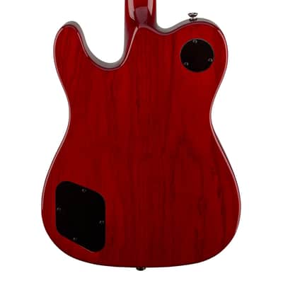 Used Fender Jim Adkins JA-90 Telecaster Thinline - Candy Apple Red image 7
