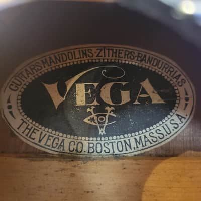 1919 Vega A-Style Mandolin - Natural With OHSC image 16
