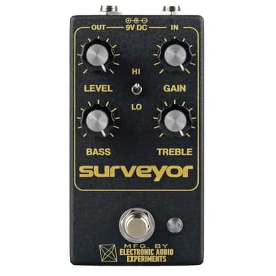 New Electronic Audio Experiments Surveyor V2.5 Preamp Guitar Effects Pedal image 1