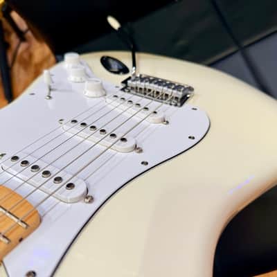๐2025๐ Fender Standard Stratocaster Electric Guitar~ Olympic White~ Maple Neck! image 19