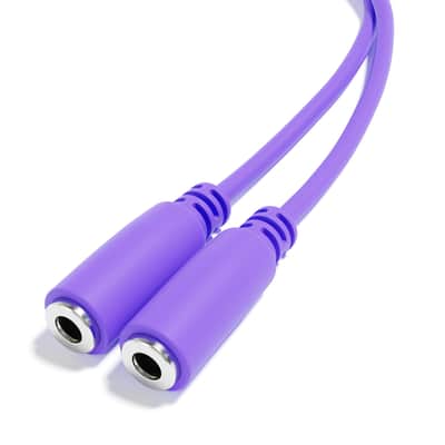 ExcelValley - 12-Pack - Mono Splitter Y Patch Cables - TS 3.5mm 1/8" Eurorack Synth Synthesizer image 4