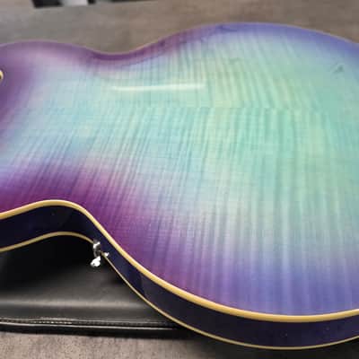 Epiphone ES-335 Blueberry Burst BRAND NEW Figured Flame Top and Back Semi-Hollowbody Hollow Body Archtop 335 Electric Guitar image 13