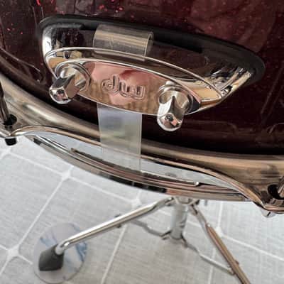 DW Performance Series 6.5x14" Maple Snare Drum - Merlot Sparkle image 13