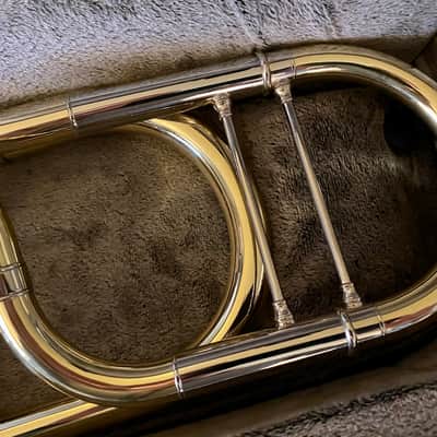 S. E. Shires Custom Alto Trombone w/ Bb Attachment 2020 Yellow Brass image 12