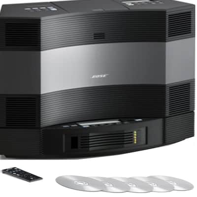 Brand New Bose Acoustic Wave Music System II and Wave Multi-Disc 5 CD Changer II - Graphite Grey, Black image 5