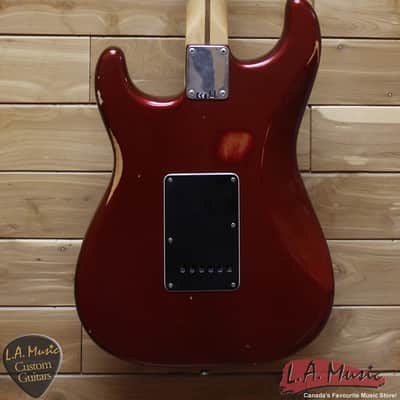 Fender Road Worn Player Strat HSS Rosewood Candy Apple Red Electric Guitar 0131610309 image 4