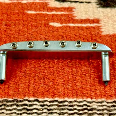 Vintage 1960's Fender Jazzmaster Jaguar Offset Guitar Bridge Complete ~1967 image 2