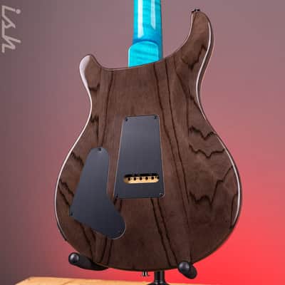 PRS Wood Library Special Semi-Hollow 10-Top Quilt Aquableux Custom Color image 10
