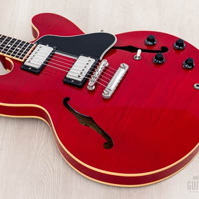 2001 Gibson ES-335 Dot Figured Cherry Semi-Hollow Guitar w/ 57 Classic PAFs, Hangtags & Case image 10