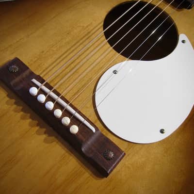 Airline Acoustic Guitar Concert Sized by Kay of Chicago for Montgomery Wards Circa-1960s Sunburst image 15