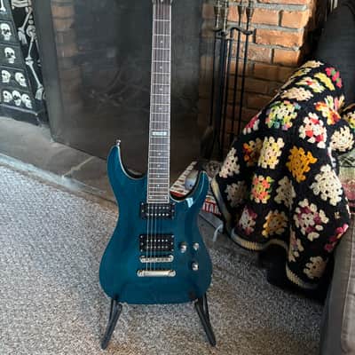 1995 ESP LTD Japan - Horizon - Trans Blue image 2