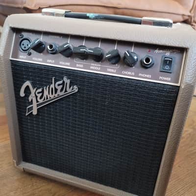 Fender Acoustasonic 15 15-Watt Acoustic Guitar Amp – Tan/Brown – 2-Channel w/ Chorus image 2