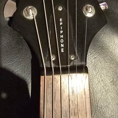 Epiphone Gothic '58 Flying V – UPGRADED - JB/’59 Pickups, Schaller Locking Tuners, Dunlop Straplocks, Excellent Condition image 3