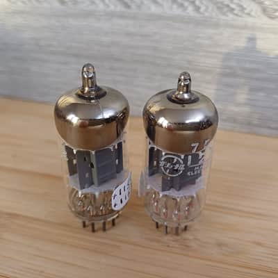 NOS MATSUSHITA ecc83 12AX7  60's matched pair Made in Japan first quality preamp execellent  Mullard subsitute Bild 4