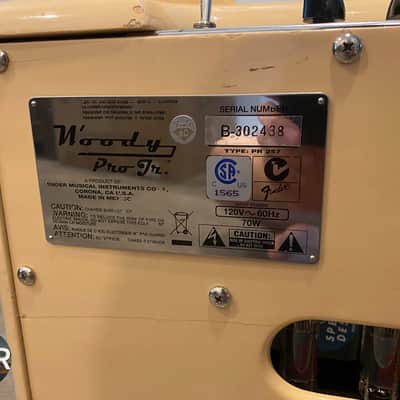 Fender 60th Anniversary Woody Pro Junior Amp! image 4