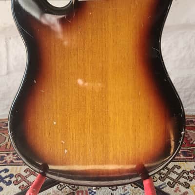 RARE! Kent Polaris II Sunburst w Trem System 1965 Japan image 5