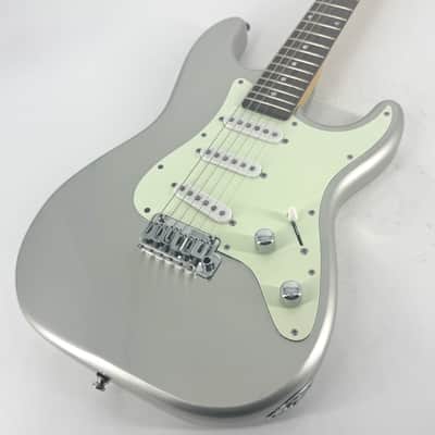 2017 Schecter Nick Johnston Traditional - Atomic Silver image 2
