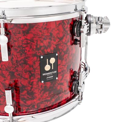 SONOR *Pre-Order* Momentum Birch Series 13x9.25" Red Pearl Wrap Rack Tom Drum | Worldwide Ship | NEW | Special Order | Authorized Dealer image 2