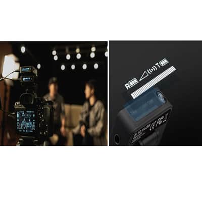 NUX B-10 Vlog 2.4GHz Wireless Vlog Microphone System Lavalier Microphone image 13