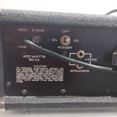 Peavey XR-500 Analog Amplified Mixer 1981 - Black image 5