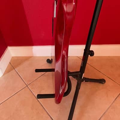 Squier Vintage Modified Jaguar Bass Special 2011 - 2018 - Crimson Red Transparent image 6