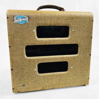 National Valco Chicago 51 1x10" Combo Amplifier 1954 - Tweed image 1