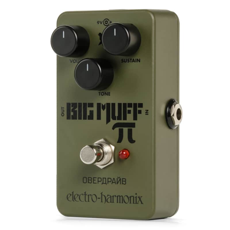 Electro Harmonix Green Russian Big Muff - Distortion for Guitars image 1